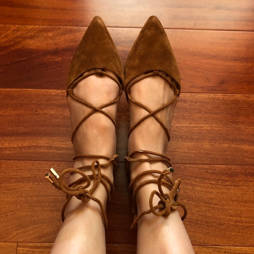 LOUISE ET CIE - Tie up flats (Size 5.5) - Picture 3 of 4